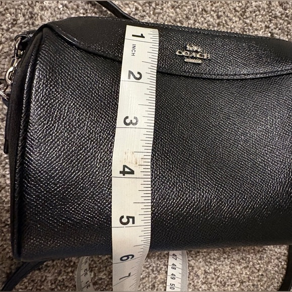 Coach Bennett Crossbody in Black Crossgrain Leather - Picture 8 of 14